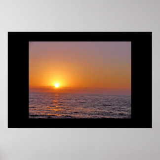 PÓSTER LA JOLLA SUNSET