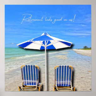 Póster ¡La jubilación nos sienta bien! Playa de la Isla S