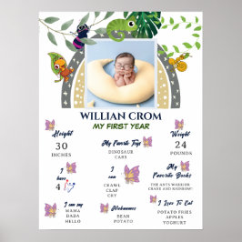 Póster La jungla sobre el arcoiris Poster de primer año