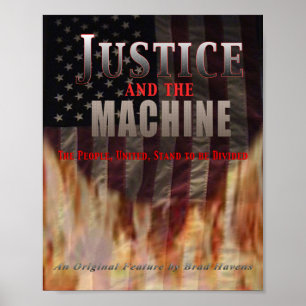 Póster La justicia y la máquina