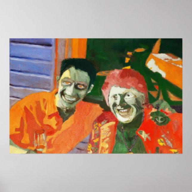 PÓSTER LA JUVENTUD Y LA BELLEZA COMPARTEN UN REÍO (Frente)