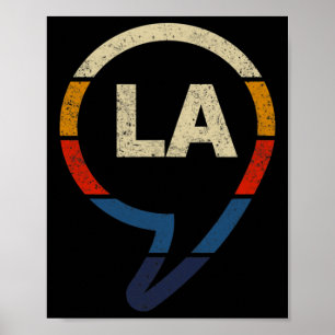 Póster La - Kamala Harris Retro Día de Inauguración 2020