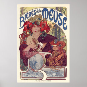 Póster La la Mosa de Bieres de