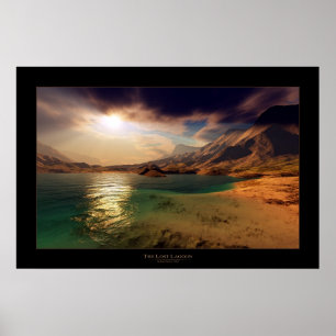 Póster La laguna perdida