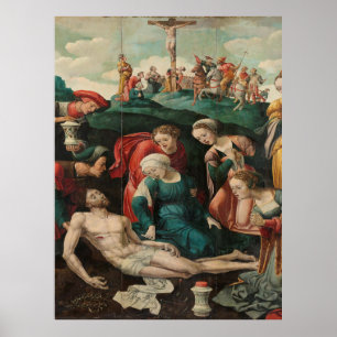 Póster La lamentación de Cristo