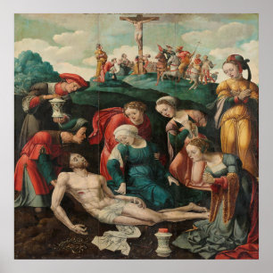 Póster La lamentación de Cristo