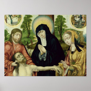 Póster La Lamentación del Cristo muerto, c.1520