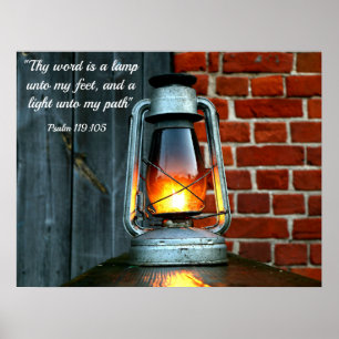 Póster La lámpara