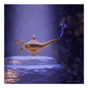 Póster La lámpara del Genie