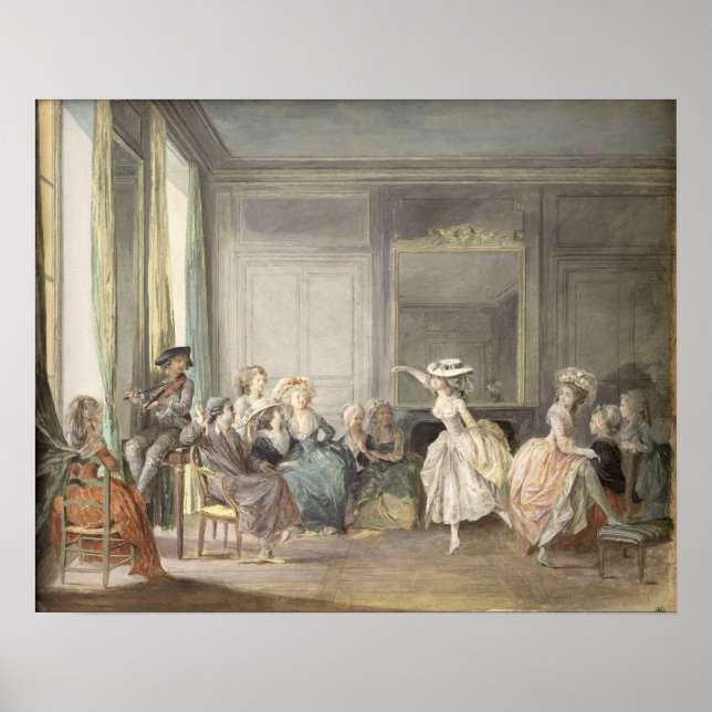 Póster La lección de baile (Frente)