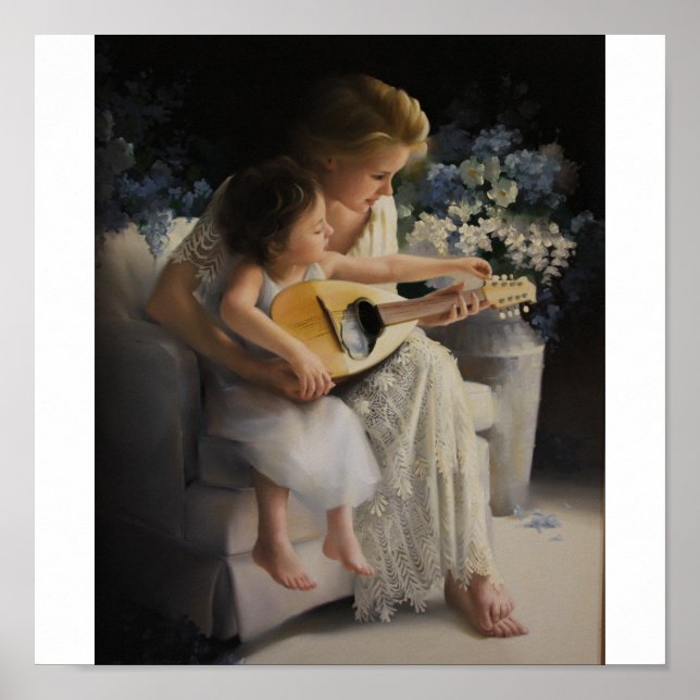 Póster La lección de música (Frente)