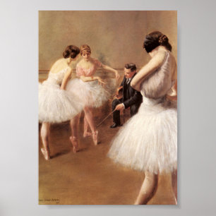 Póster La lección del ballet