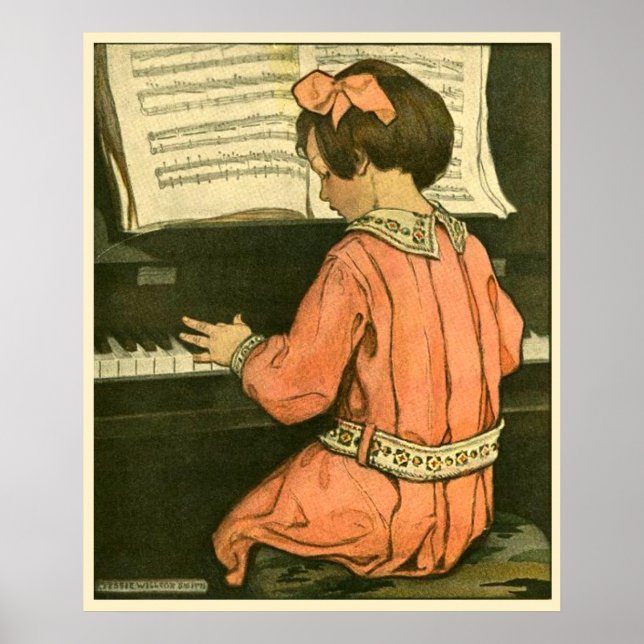 Póster La lección del piano (Frente)