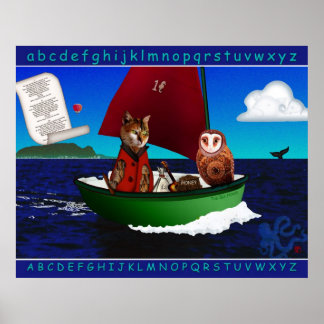 Póster La lechuza y el Poster Pussycat