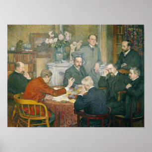 Póster La lectura, 1903