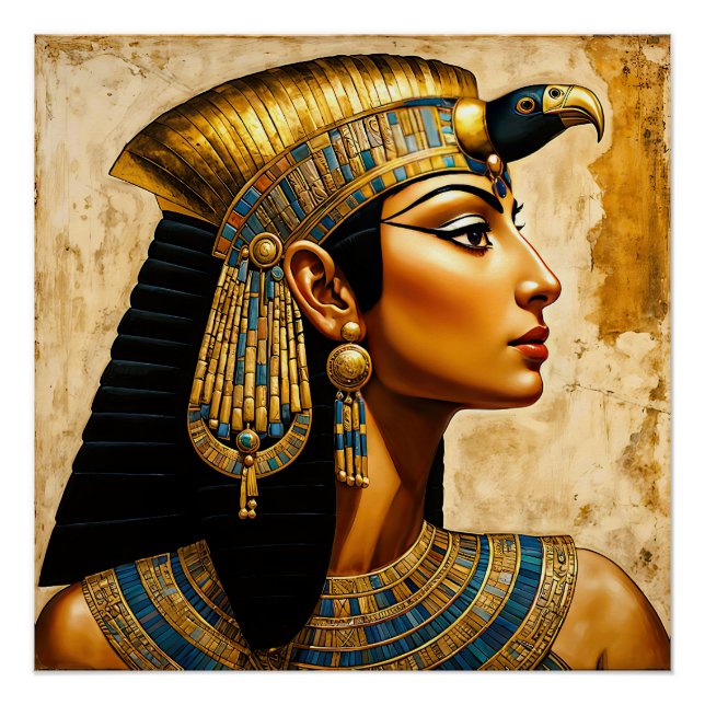Póster La Legendaria Cleopatra VII (Anverso)