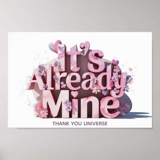 Póster *~* La ley AP85 de la manifestación de atracción c (Frente)