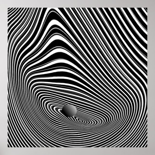 Póster La ley de gravedad 3D (Frente)