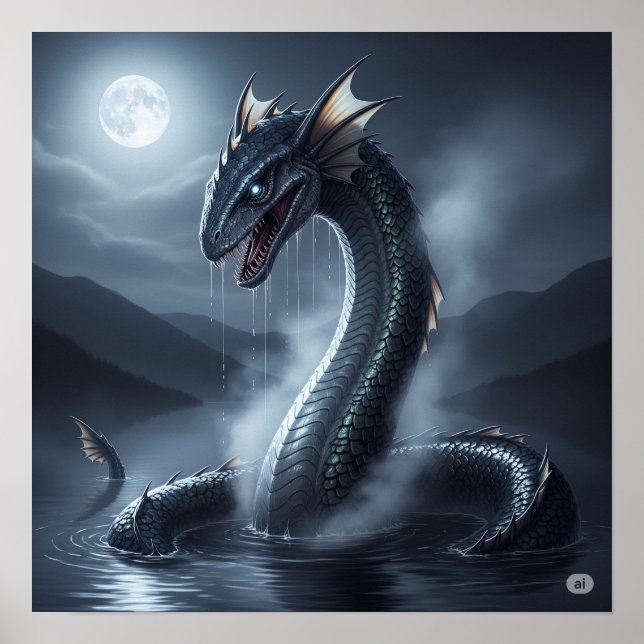 Póster La leyenda de Nessie (Frente)