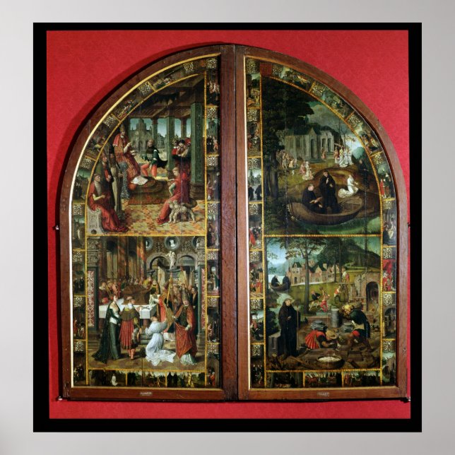 Póster La leyenda de San Bertin (Frente)