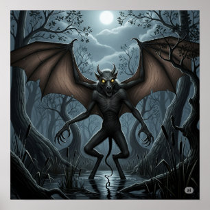 Póster La leyenda del diablo de Jersey