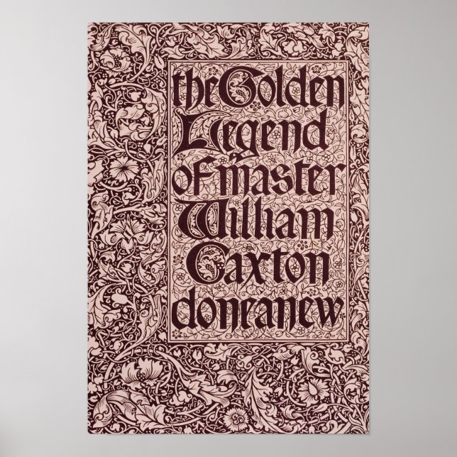 Póster La leyenda dorada (Frente)