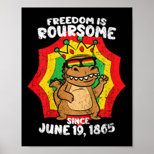 Póster La Libertad De Los Niños Es Roursome Junetdecis Pe