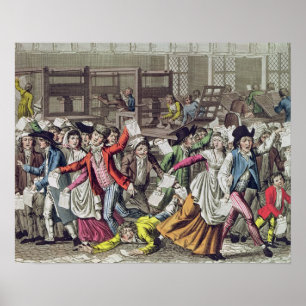 Póster La libertad de prensa, 1797