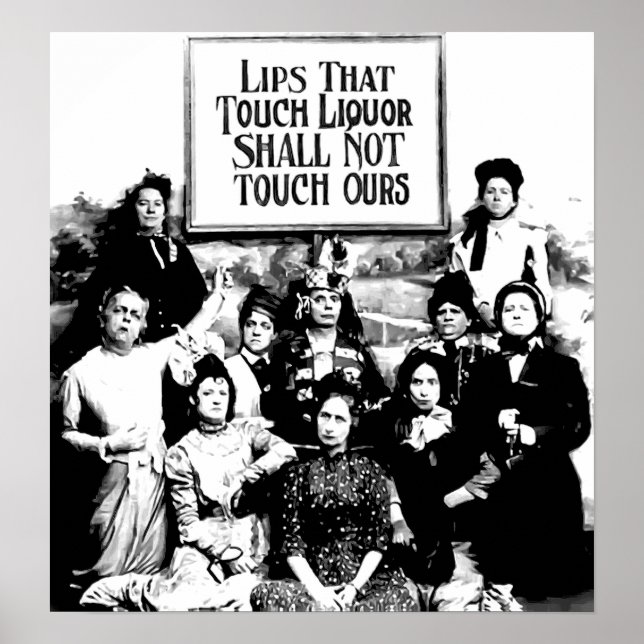 PÓSTER LA LIGA DE TEMPERANZA DE 1920 (Frente)