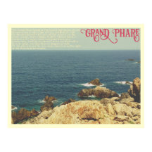 La línea de costa de la playa del Grand Phare Jije