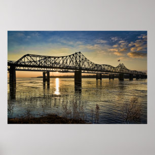 Póster La línea de estado