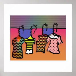 Póster La Línea De Ropa