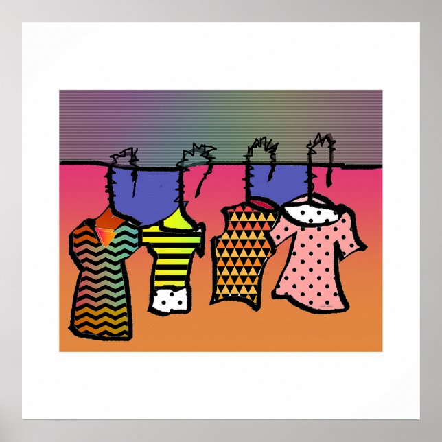 Póster La Línea De Ropa (Frente)