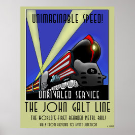 Póster La línea John Galt