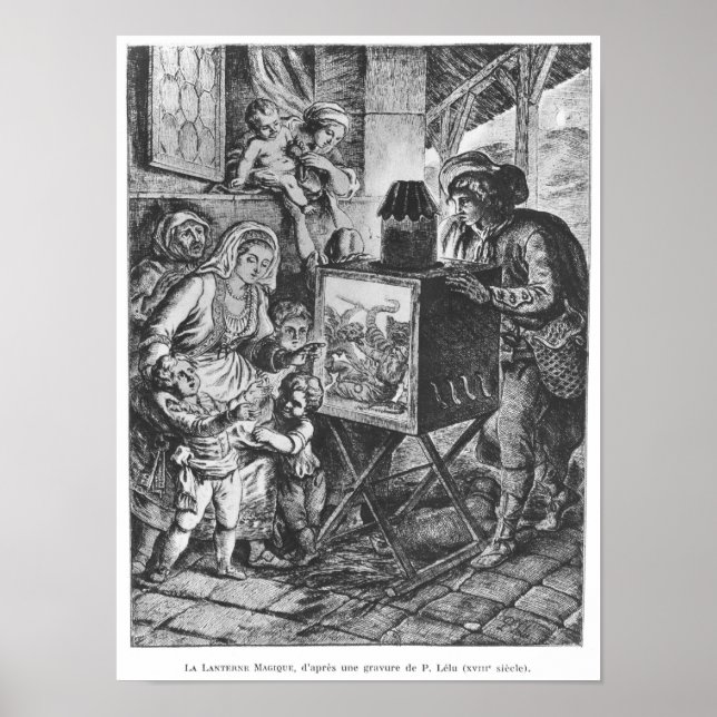 Póster La linterna mágica (Frente)