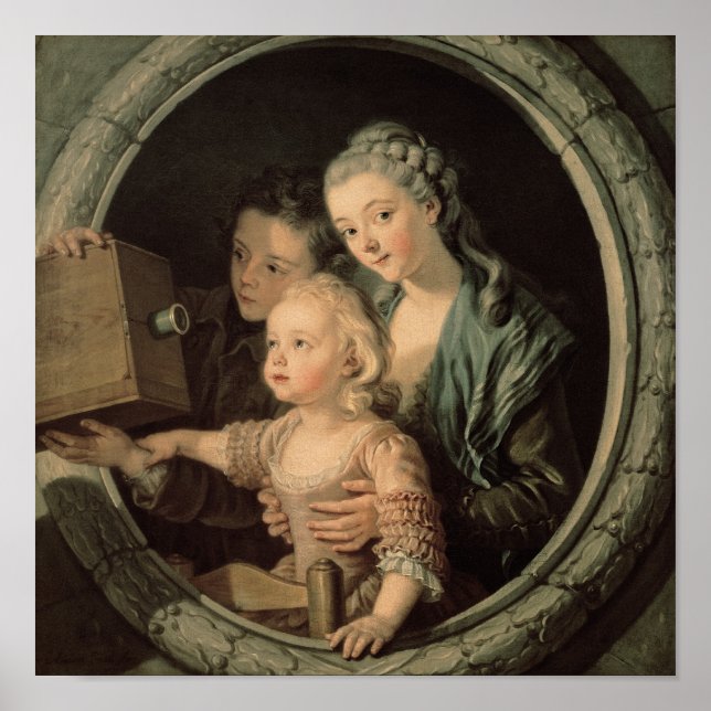 Póster La linterna mágica, 1764 (Frente)