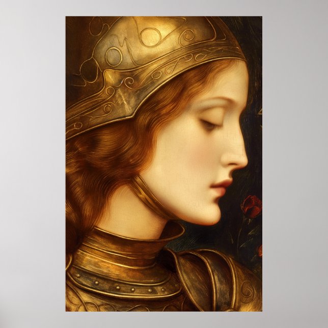 Póster La llama de Orleans | Juana de Arco (Frente)