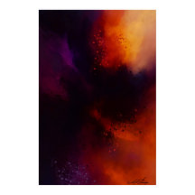 La llama que se desvanece Abstracto