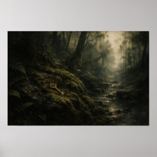 Póster La llave del bosque — KŌAN (Paisaje)