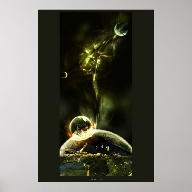 Póster La llegada (Frente)