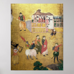 Póster La llegada de los portugueses a Japón 2