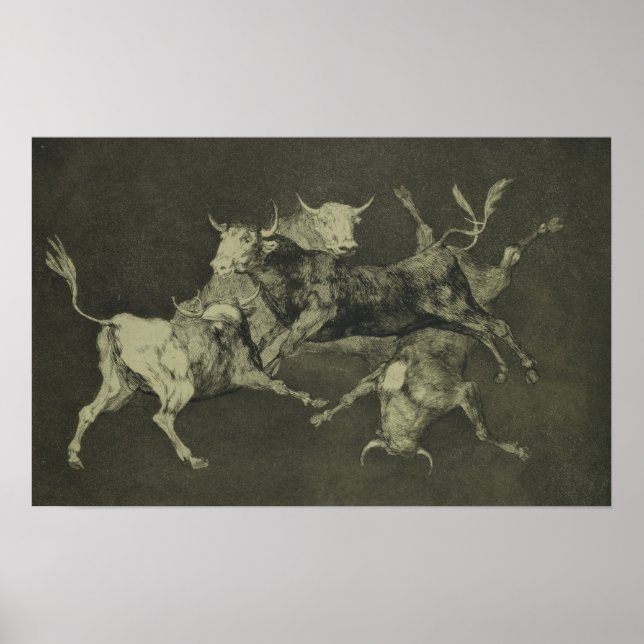 Póster La locura de los toros (Frente)