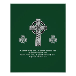 Póster La Lorica de la oración de San Patricio (corta)