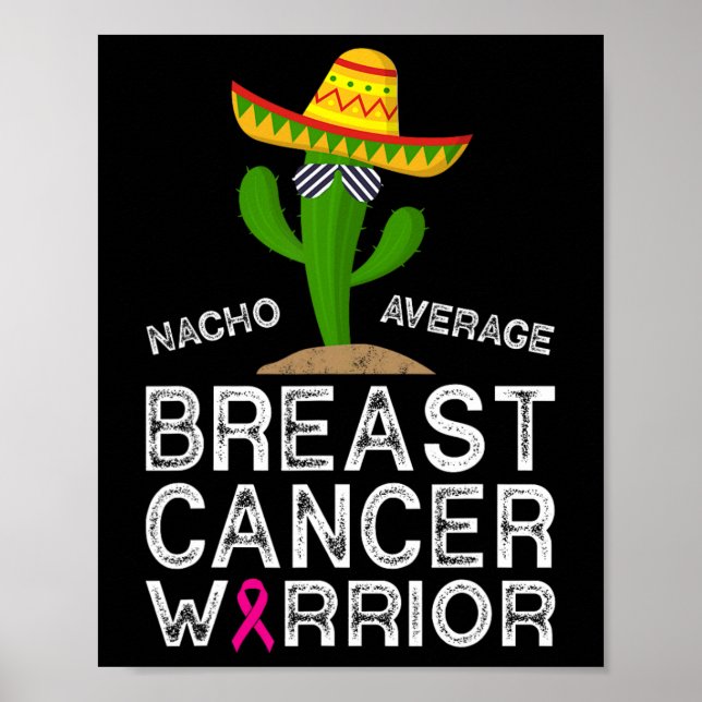 Póster La lucha contra el cáncer apoya la divertida lucha (Frente)