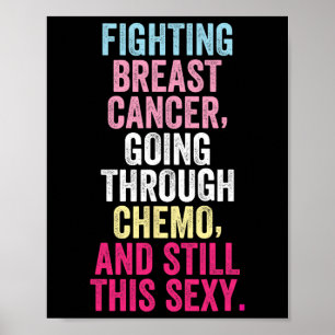 Póster La lucha contra el cáncer de mama sigue siendo un