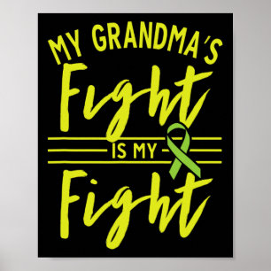 Póster La lucha de la abuela es contra mi enfermedad rena