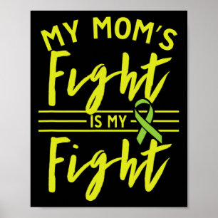 Póster La lucha de mamá es conciencia de mi enfermedad re