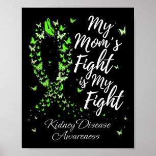 Póster La lucha de mamá es conciencia de mi enfermedad re