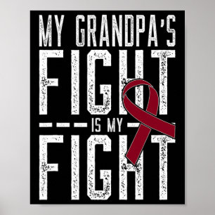 Póster La lucha de mi abuelo es mi lucha Anemia de célula