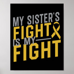Póster La lucha de mi hermana contra el cáncer infantil t